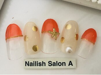ネイリッシュサロン エー(Nailish Salon A)/ドットネイル