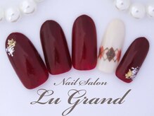 ルグラン(LU GRAND)/アーガイルネイル