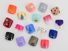 プライベートサロンエム(M)/フット　親指アート2本　¥6,500