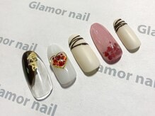 グラマーネイル(Glamor nail)/バレンタイン×チョコテイスト
