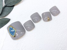 ネイルサロン ふるる 大須店/☆フットプチプラネイル☆#181