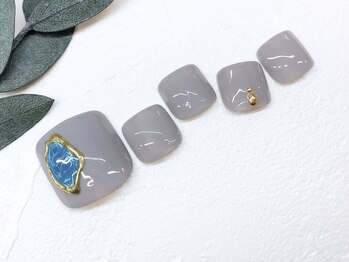 ネイルサロン ふるる 大須店/☆フットプチプラネイル☆#181