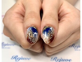 リジュベ(Rejuve)/奥行き感のある波と地層柄☆