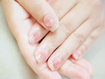 タイニーツリー(Tiny Tree)/100 クリアハート&チークネイル