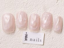 アイネイルズ 渋谷店(I nails)/ピンクラメニュアンス