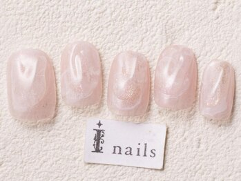 アイネイルズ 渋谷店(I nails)/ピンクラメニュアンス