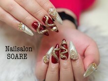 ネイルサロンソアレ(SOARE)/辰年ネイル［町田/スカルプ］