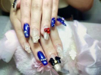 アンバーテン(Amber10)/持ち込みデザイン/ジェルネイル