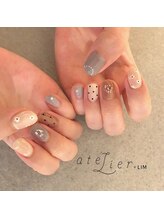 アトリエ プラス リム(atelier +LIM)/シンデレラカラーネイル