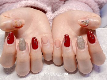 インネイルサロン 日暮里(IN NAIL SALON)/初回オフ無料クリスマス￥7500