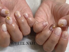 ニュアンスネイル/くすみカラー