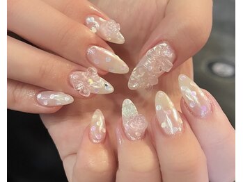 アイネイルズ 四条河原町店(I-nails)/オーロラドット