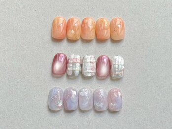 フィロンネイル 武蔵小杉店(filonnail)の写真/ショートネイルに込める究極の美しさ。ショートだからこそ映えるデザインを。【武蔵小杉】