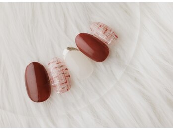 エムスラッシュ センター南(M.SLASH)/ツイードネイル