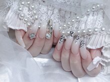 モカ 心斎橋(moca by Lee)/【Nanako】イニシャルネイル