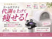 ビジュアルラボ(VISUAL LABO)の雰囲気（30分間のハーブ蒸しドームサウナで痩身効果up）