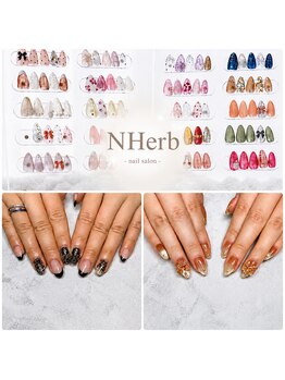 エヌハーブ(NHerb)の写真/人気NO1♪定額ネイル(パーツ・色変更自由)やり放題メニューも大歓迎★理想のネイルをご提供します♪
