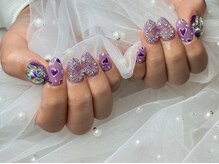 ネイル スパ ココプラス(Nail spa Cocoplus)/キラキラハートの韓国ネイル