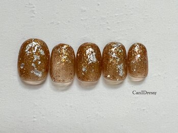 キャンアイドレッシー 長岡店(Can I Dressy)/ザクザクキラキラネイル