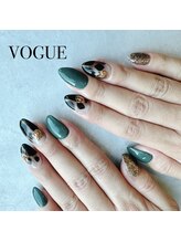 ヴォーグ(VOGUE)/付け放題★レオパードネイル