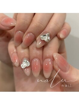 マグネットネイルグラデーション