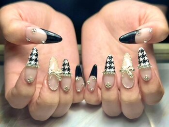 ウメネイルスタジオ(UME NAIL STUDIO)の写真/憧れのデザインは持ち込みデザインコースで！理想の指先を叶えます♪ネイル画像をご来店時にご持参下さい♪