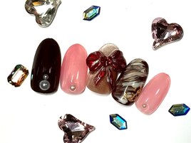 ★バレンタインネイル★￥7500