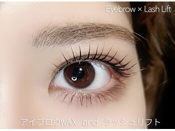 ディーエル ビューティー 大宮店(DL BEAUTY)/アイブロウWAX×ラッシュリフト