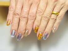 るみさんちのネイル/個性的＋控えめな上品さ♪