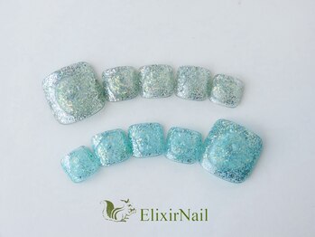 エリクサーネイル 池袋(Elixir Nail)/フットやり放題/クーポン使用