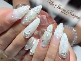 ロング☆ホワイトグラデーション