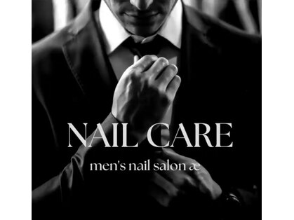 【メンズネイル】Men's　nail　salon　ash