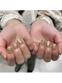 ミントリーフ バイ リート(Mint leaf by Reat)/ベージュオリーブ×インク