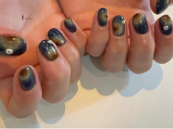 アイネイルズ 渋谷店(I nails)/【Sumika.t】個性派もやもや