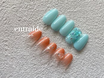 アントレッド(entraide)/8月monthlyシンプルコース