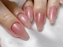 エム ネイル(M nail)/ワンカラー＋先端グラデ