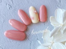 ネイルアンドアイラッシュ ボネール 銀座店(lash Bounail)/エレガント、ワンカラーベージュ