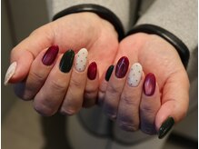 ネイルトータルビューティー ソピーロ(sopiro)/Xmasカラーネイル