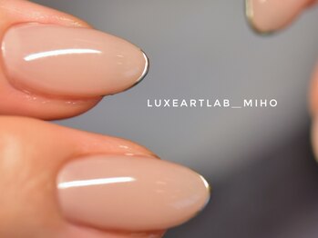 リュクスアートラボ(Luxeartlab)の写真/ネイルを楽しむ大人女性がたどり着く究極のシンプル♪仕上がり重視の方におすすめの褒められワンカラー◎