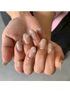 ネイルアート/スキニーフレンチ