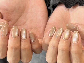 アイネイルズ 横浜EAST店(I-nails)の写真/シンプルでも毎日可愛いと見惚れるネイルに…♪1.5hのスピードメニューはお仕事帰りにオススメ！#横浜