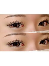 ヘア コンフォート グランフルール マツエク(Hair comfort GRAND FLEUR)/フラットラッシュ