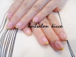 上品☆ラメフレンチ