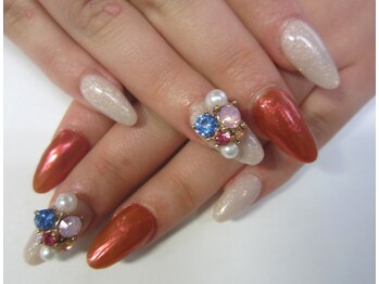 ネイルサロン グレイス(Grace)/スカルプアート5本盛り放題