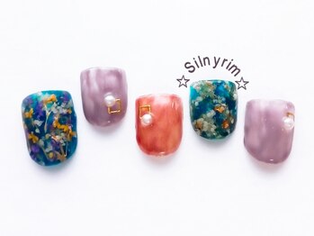 シルニー リム(Silny rim)/【FOOT】アート込SET　￥9480