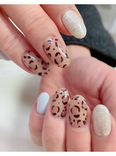 ネイルサロン ティアラリュクス 市川北口店(Tiara Luxe)/ヒョウ柄ネイル