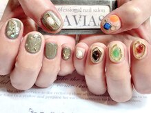 プロフェッショナル ネイルサロン ラヴィアス(LAVIAS)/【ジェル】10本アートし放題