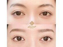 アリュージョン 橿原八木店(allusion)/眉毛/ダメージレスまつげパーマ