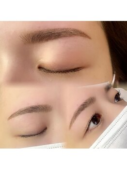 アイモア 金山店(eye mor.)/アイブロウワックス×パーマ