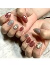 シンプルデザインネイル